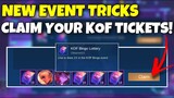 NEW EVENT! GET FREE KOF BINGO TICKETS | KOF BINGO EVENT - NEW EVENT MOBILE LEGENDS