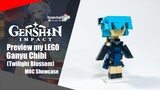 Preview my LEGO Genshin Impact Ganyu (Twilight Blossom) Chibi | Somchai Ud