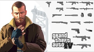 GTA 4 All Guns