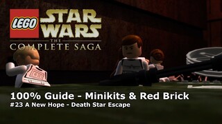 #23 A New Hope - Death Star Escape 100% Guide - LEGO Star Wars: The Complete Saga