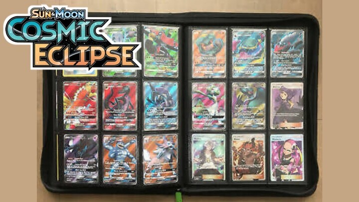 *COSMIC ECLIPSE MASTER SET?!?* Starting My First Master Set Binder - Pokemon Trading Cards