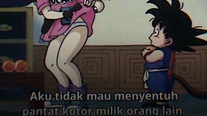 goku : emang nya gw cowo apaan 🤣