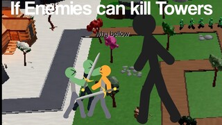 If TDS Enemies can kill Towers - Tower Defense Simulator