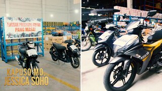 Mga secondhand na motorsiklo, mabibili sa halagang P5,000 sa bodega sale! | Kapuso Mo, Jessica Soho