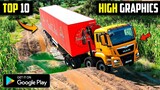 Top 5 High Graphics Games For Android l Truck Simulator games l Android games l Offline games