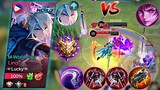 HOW TO DOMINATE AGAINST STRONG ENEMIES USING DYRROTH NEW ONE SHOT LIFESTEAL BUILD IN RANK!! MLBB