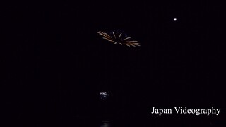 [4K] 3.11東日本大震災犠牲者慰霊  2017年 祈りと鎮魂の花火 宮城県気仙沼市 ㈱マルゴー Earthquake prayer & requiem fireworks in Japan