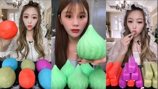 Thánh Ăn Đá Ăn Đá Lạnh Màu Sắc Hình Dạng Bất Thường Thú Vị - ASMR Ice Crunchy Eating sound#164