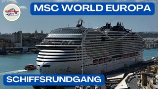 MSC World Europa - Schiffsrundgang