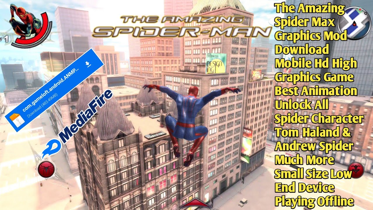 How To Install The Amazing Spider Max Graphics Mod Mobile Download Link -  Bilibili