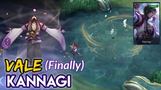 FINALLY, AN UPCOMING SKIN FOR VALE - KANNAGI | NEW ELITE SKIN | MOBILE LEGENDS