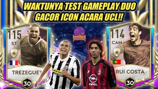 WAKTUNYA  BAWA PULANG ICON ACARA UCL TREZEGUET 110 DAN RUI COSTA 109 FIFA MOBILE INDONESIA YUAHPLAY