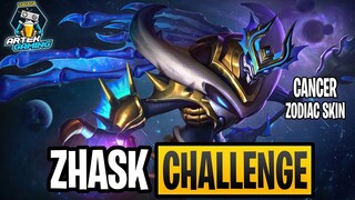 ZHASK ZODIAC SKIN CHALLENGE PART 1 | MOBILE LEGENDS BANG BANG