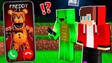 Why Freddy FNAF CALLING to MIKEY and JJ at 3:00 am ? - in Minecraft Maizen