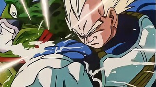 Cut out the unnecessary dialogue! Super Vegeta VS Second-level Cell! "I am Super Vegeta"! The last h