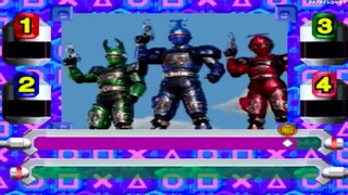 Quiz Charaokedon! Toei Tokusatsu Hero Part 2 PS1 (Juukou B Fighter) 4P HD