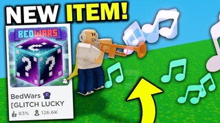 *NEW* TRUMPET ITEM!! | Roblox Bedwars New Update!