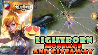 FANNY LIGHTBORN MONTAGE | LIGHTBORN SKIN GIVEAWAY | MOBILE LEGENDS BANGBANG