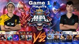 The Rivals! BREN vs EXE [Game 1 Bo5] | (FILIPINO) MPL-PH S7 Playoffs Day 4 | MLBB
