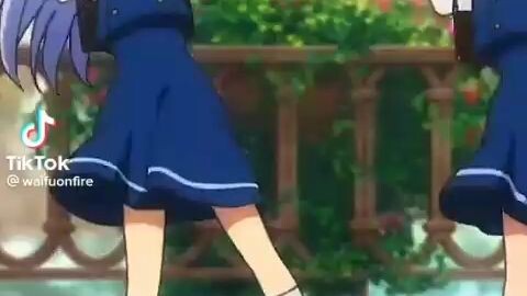 anime girl dancing