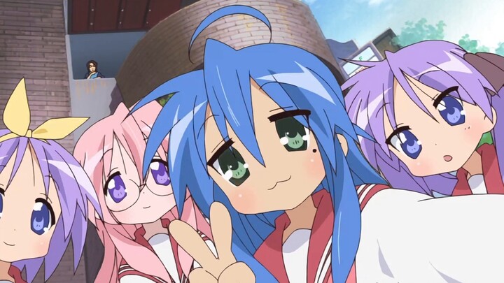 เปรียบเทียบฉากจริง [ทริป Lucky Star-Kyoto]