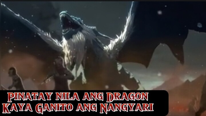 Tagalog Anime Recap Pinatay nila ang Dragon kaya Doon nagsimula ang ang lahat