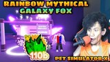 Rainbow Mythical Galaxy Fox In Mystery Merchant | Pet Simulator X | Roblox Tagalog