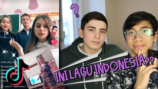 LANGKA NIH! LAGU INDONESIA DIPAKE BUAT TIKTOK RUSIA! - REACTION W/ ANAK SEKOLAH