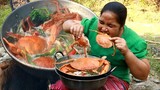 Yummy Soup  Big Crabs with chili Recipes & Cooking life