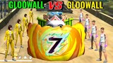 Gloowall Vs Gloowall Fight | 7th Anniversary Gloowall Skin Challange | Garena Free Fire