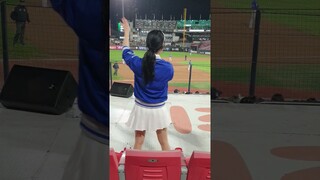 실시간 홍라 오승환 등장곡 직캠 #최홍라 #치어리더
