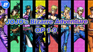 [JOJO's Bizarre Adventure] OP 1-9- Unsubtitled Version (HD 60FPS)_2