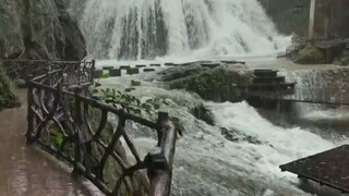 rain +water fall |雨+瀑布