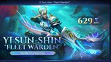 ស្អាតមែនទែន Yi Sun-Shin Fleet Warden | Mobile Legends