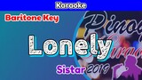 Lonely by Sistar (Karaoke : Baritone Key)