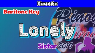 Lonely by Sistar (Karaoke : Baritone Key)