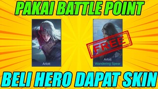 Beli Hero Arlott Pakai Battle Point GRATIS Skin Basic-nya | BUG SKIN ARLOTT GRATIS!