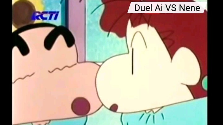 Shinchan bahasa indonesia Duel Ai VS Nene