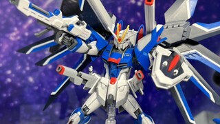 Mobile Suit Seed Theatrical Edition HG Sunrise Freedom Immortal Justice ภาพถ่ายจริง