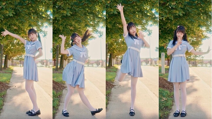 Saya melompat dalam perjalanan ke sekolah Selamat pagi pada hari Jumat🎵~【Ryoyoyo
