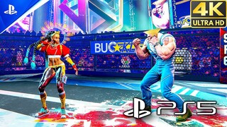 Street Fighter 6 - 12 mins of PS5 Gameplay 4K 60FPS