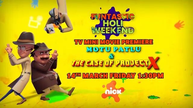 #motu patlu #The case of project x #new upcoming movie #14 march #friday ,1:30 pm