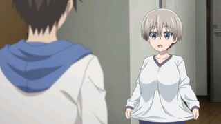“I wore the wrong panties and found out they were my husband’s panties! Uzaki-chan…”