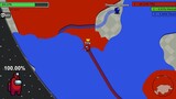 Paper.io 2 [Amogus.io] Map Control: 100.00% Among Us