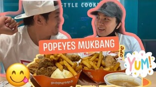 POPEYES MUKBANG -in Ajman| Lunch Break