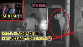 PRANK UJI NYALI 😭malah ketemu setan beneran...