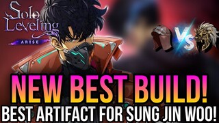 Solo Leveling Arise - New Best Sung Jin Woo Build! * Toughness Vs Armed Set*