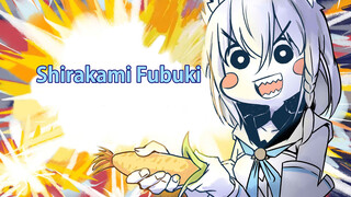 [Anime]Gambar Bermusik: Shirakami Fubuki Datang! Awww
