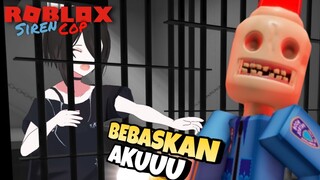 Penjara Ini Dijaga Oleh Polisi Berkepala Telolet - Roblox Escape Siren Cop's Prison