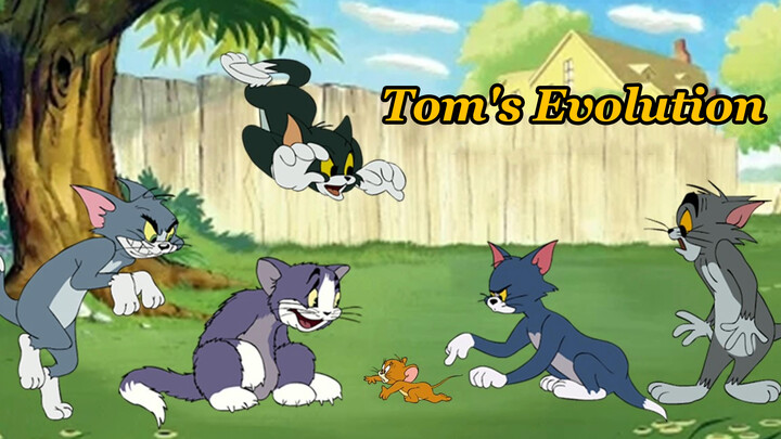 [Anime]Evolusi citra Tom|<Tom and Jerry>